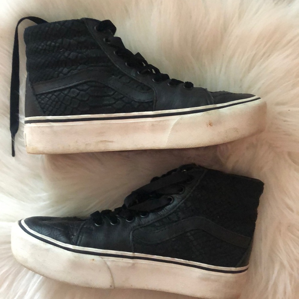Platform Hightop Vans
